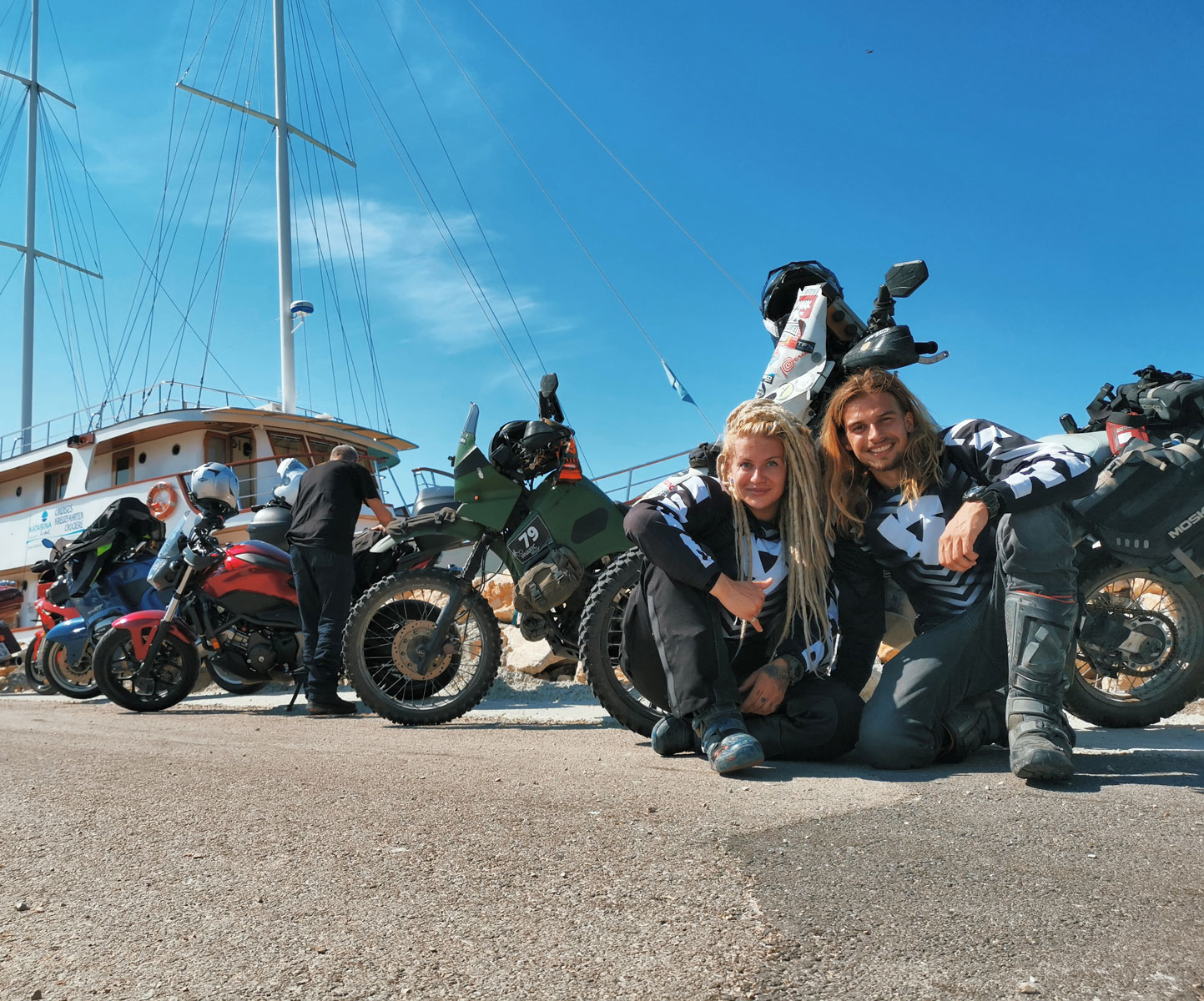 Zwei Fahrer, eine Mission – Egle und Lennart