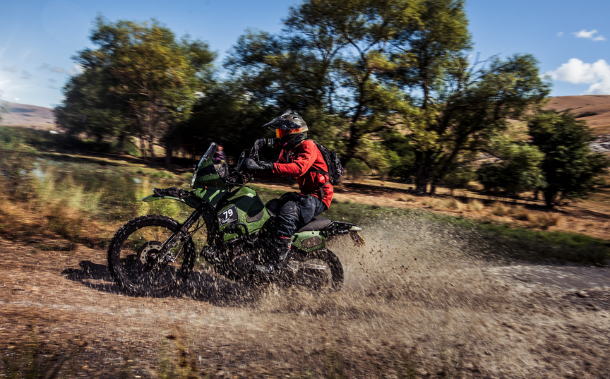 KLR against Bosnian terrain