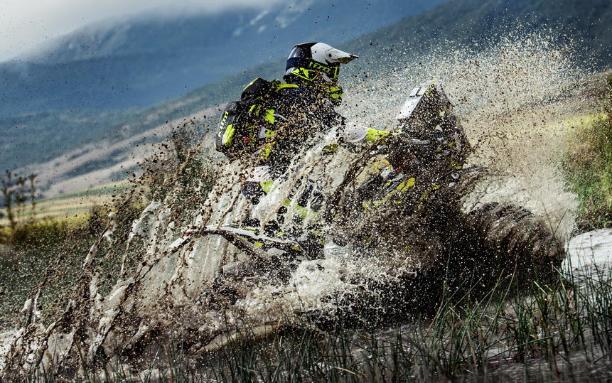 Rough terrain at the Dinaric Rally