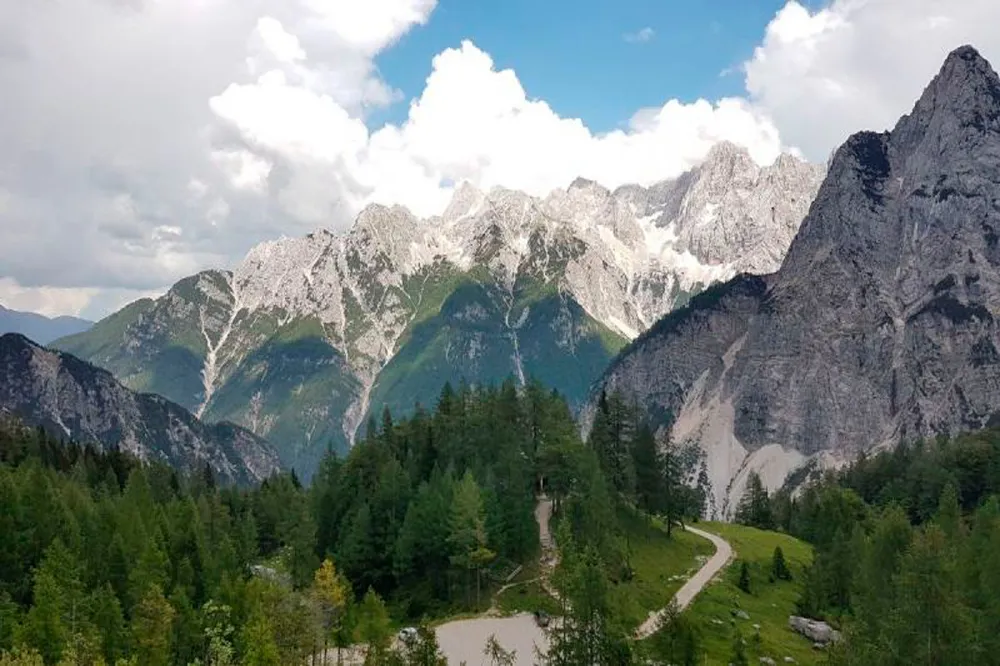 Motorradreise Österreich Slowenien Italien Tour