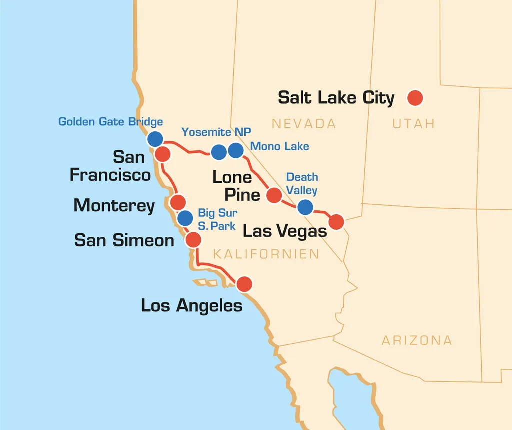 Day 4: Mono Lake – Yosemite Nationalpark