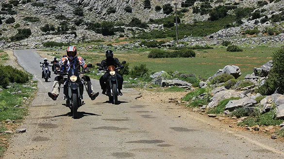 Motorradreise Kreta mit Mietmotorrad & Jeep-Safari