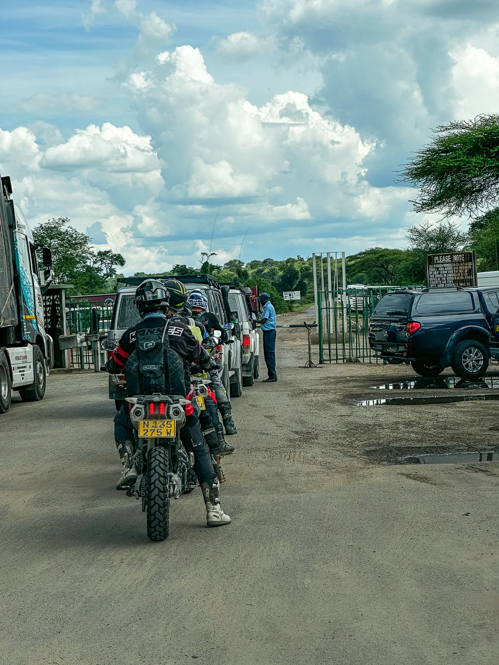 Motorradreise Namibia entlang des Sambesi