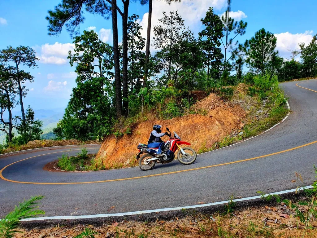 Motorradreise Thailand zum Goldenen Dreieck