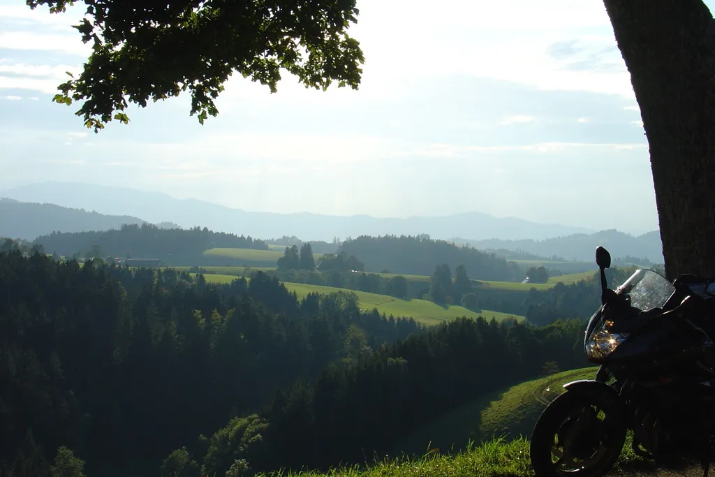 Kurvenreiche Motorradtour Schwarzwald