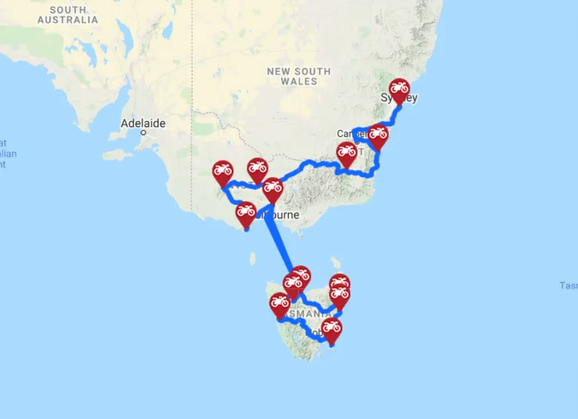 Tag 14: Jindabyne – Batemans Bay, 300 km