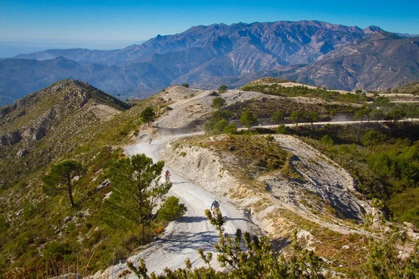 Enduro-Tour durch die andalusischen Berge