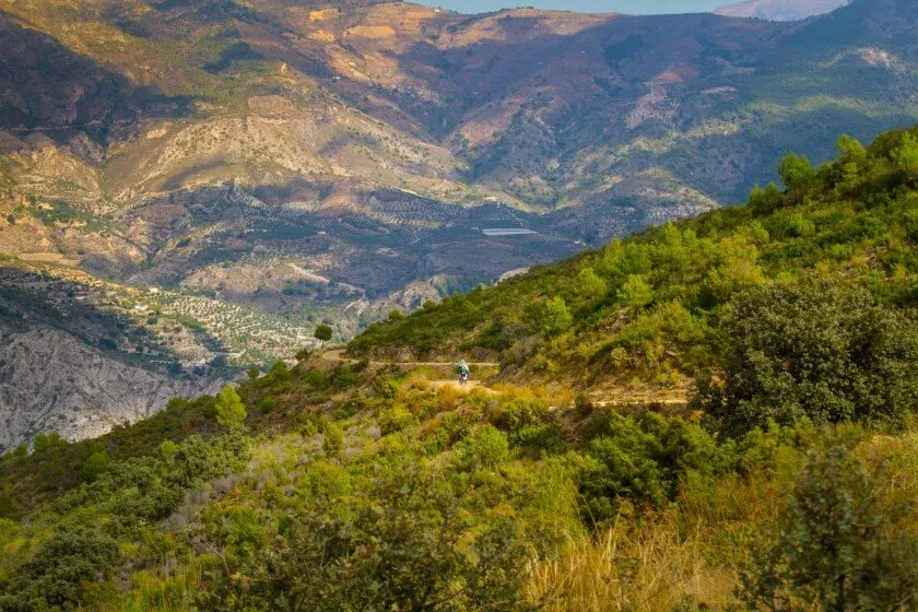Enduro-Tour durch die andalusischen Berge