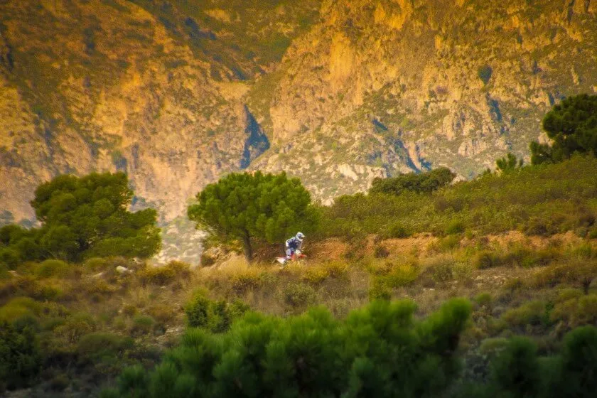Enduro-Tour durch die andalusischen Berge