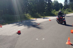 Motorradtraining: Fahrsicherheitstraining - Wüschheim