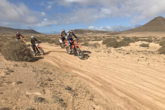 Motorradreise mit Training: Fuerteventura: Endurotouren mit Trainer