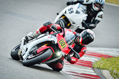 Motorcycle Training Course : Race training at the Hockenheim ring
