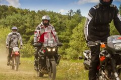 Motorradtraining: Reiseenduro-Training Westerwald