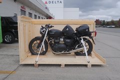 Motorbike shipping: Motorcycle shipping Chile, air freight