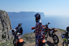 Motorcycle Tour: Enduro ramble in the Crimea