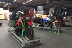 Motorbike shipping: Motorcycle transport Canada sea freight 