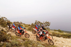 Motorradreise / Tour: Enduro Wandern Istrien