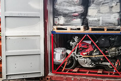 Motorbike shipping: Motorcycle shipping Warsaw (PL) - San Antonio (CL) and back