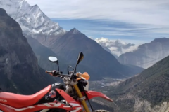 Motorradreise / Tour: Nepal: Fahrt nach Manang