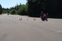 Motorradtraining: Fahrsicherheitstraining - Sembach