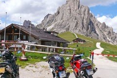 Motorradreise / Tour: Die Dolomiten